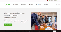 Desktop Screenshot of eipa.eu