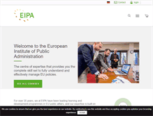 Tablet Screenshot of new.eipa.eu